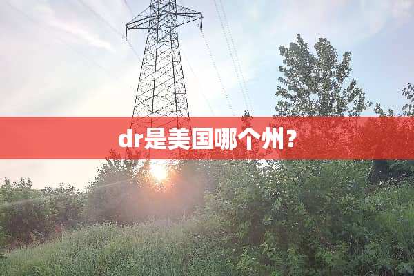 dr是美国哪个州？