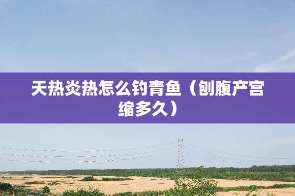 天热炎热怎么钓青鱼（刨腹产宫缩多久）