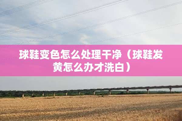 球鞋变色怎么处理干净（球鞋发黄怎么办才洗白）