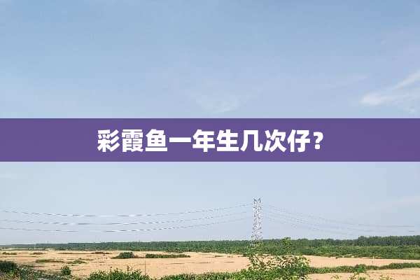 彩霞鱼一年生几次仔？