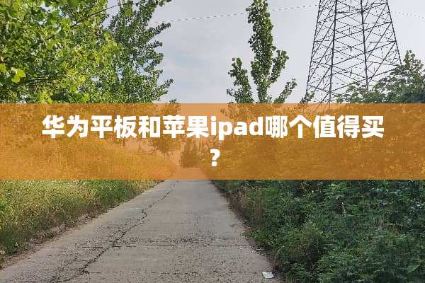 华为平板和苹果ipad哪个值得买？