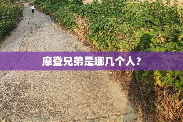 摩登兄弟是哪几个人？