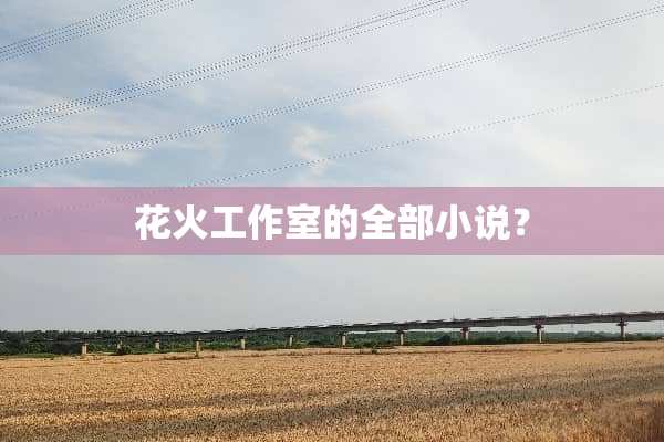 花火工作室的全部小说？