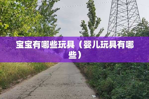 宝宝有哪些玩具（婴儿玩具有哪些）