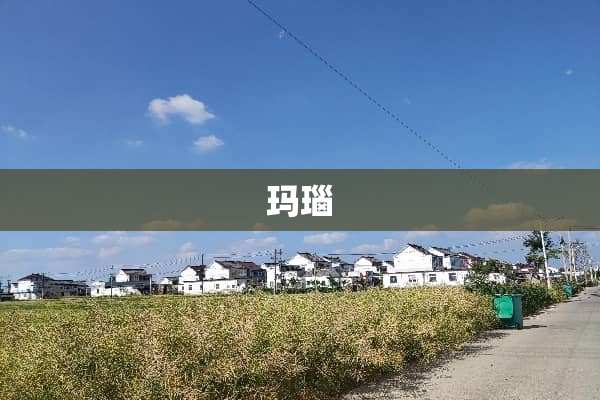 玛瑙