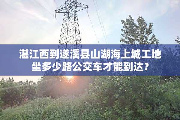 湛江西到遂溪县山湖海上城工地坐多少路公交车才能到达？