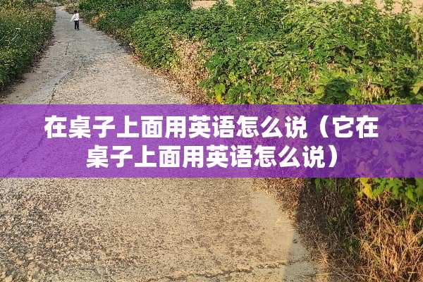 在桌子上面用英语怎么说（它在桌子上面用英语怎么说）