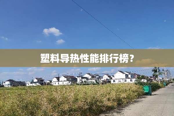 塑料导热性能排行榜？