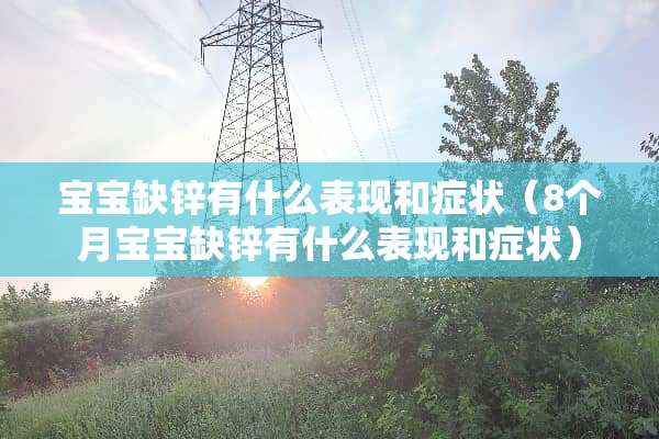 宝宝缺锌有什么表现和症状（8个月宝宝缺锌有什么表现和症状）