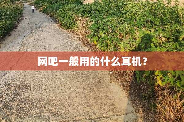 网吧一般用的什么耳机？