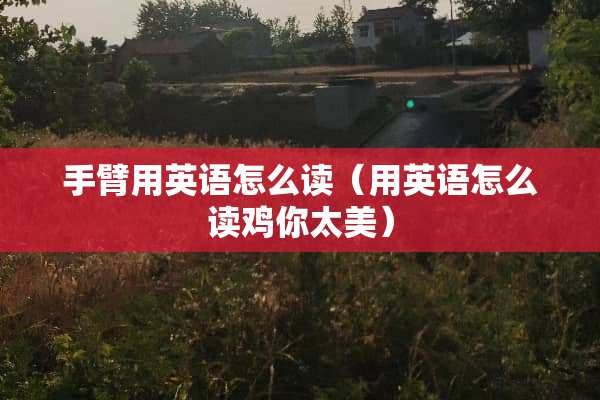 手臂用英语怎么读（用英语怎么读鸡你太美）