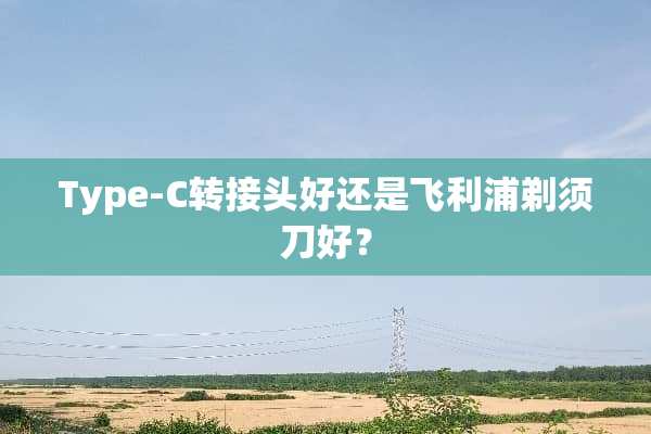 Type-C转接头好还是飞利浦剃须刀好？