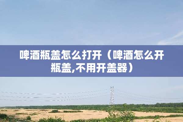 啤酒瓶盖怎么打开（啤酒怎么开瓶盖,不用开盖器）