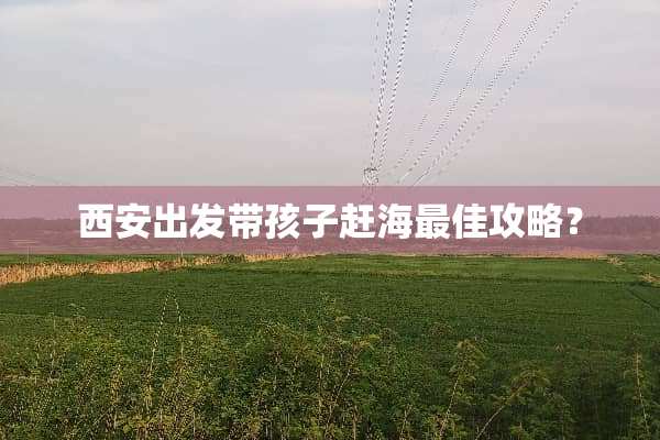 西安出发带孩子赶海最佳攻略？
