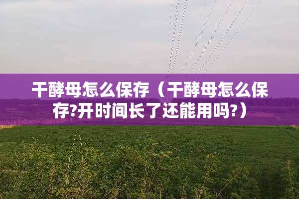 干酵母怎么保存（干酵母怎么保存?开时间长了还能用吗?）