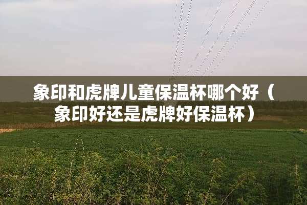 象印和虎牌儿童保温杯哪个好（象印好还是虎牌好保温杯）