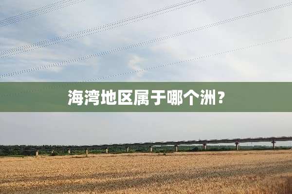 海湾地区属于哪个洲？