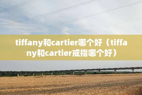 tiffany和cartier哪个好（tiffany和cartier戒指哪个好）