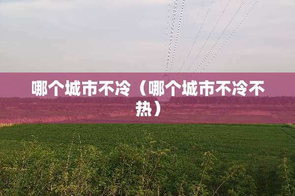 哪个城市不冷（哪个城市不冷不热）
