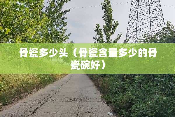 骨瓷多少头（骨瓷含量多少的骨瓷碗好）