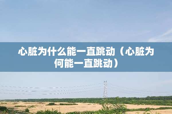 心脏为什么能一直跳动（心脏为何能一直跳动）