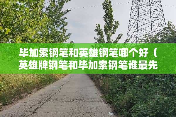 毕加索钢笔和英雄钢笔哪个好（英雄牌钢笔和毕加索钢笔谁最先出来）