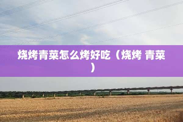 烧烤青菜怎么烤好吃（烧烤 青菜）