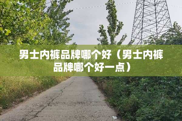 男士**品牌哪个好（男士**品牌哪个好一点）