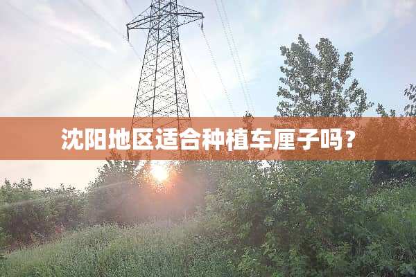 沈阳地区适合种植车厘子吗？