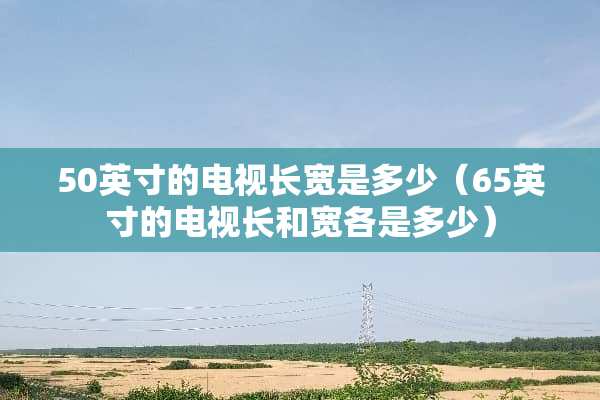 50英寸的电视长宽是多少（65英寸的电视长和宽各是多少）