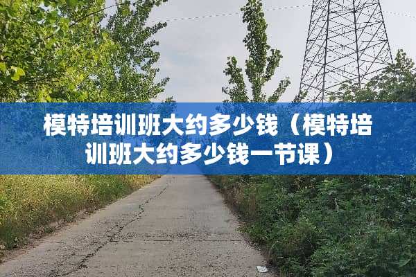 模特培训班大约多少钱（模特培训班大约多少钱一节课）