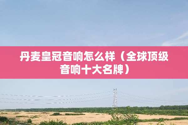 丹麦皇冠音响怎么样（全球**音响十大名牌）