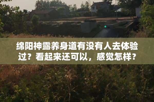 绵阳神露养身道有没有人去体验过？看起来还可以，感觉怎样？