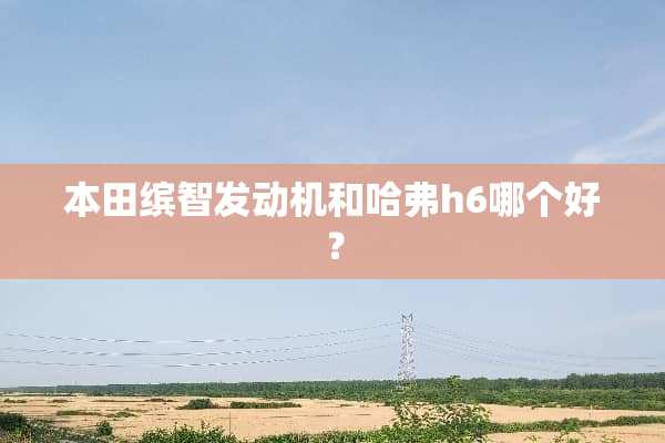 本田缤智发动机和哈弗h6哪个好？