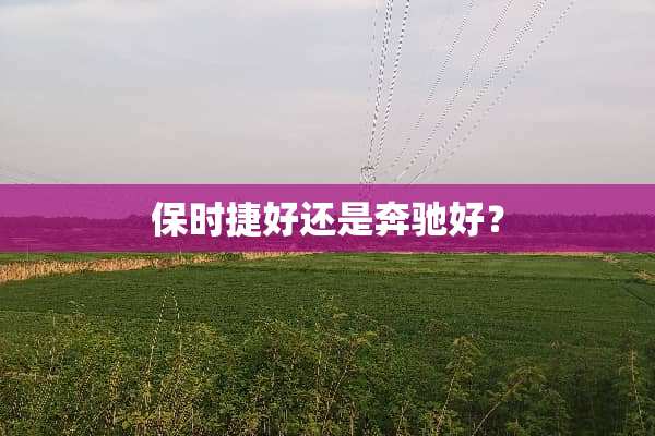 保时捷好还是奔驰好？