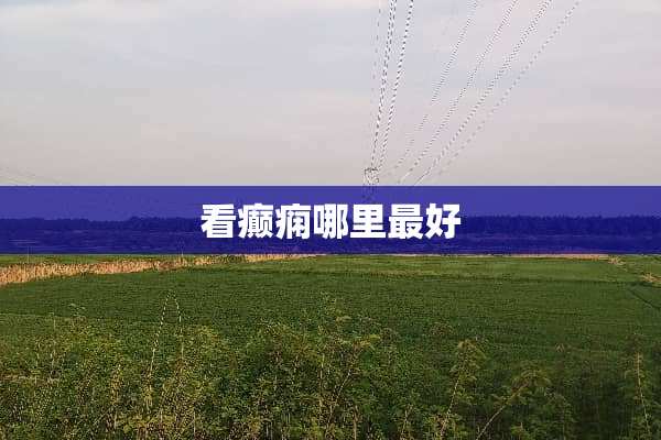 看癫痫哪里最好