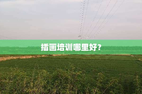 插画培训哪里好？