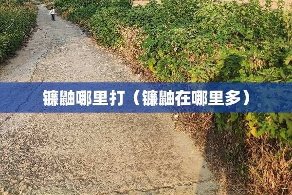 镰鼬哪里打（镰鼬在哪里多）