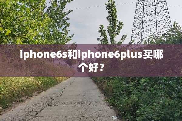 iphone6s和iphone6plus买哪个好？