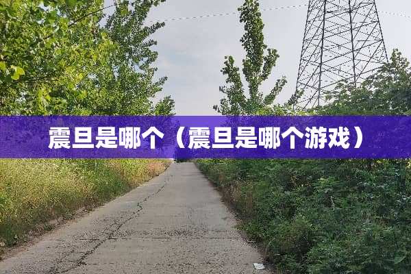 震旦是哪个（震旦是哪个游戏）