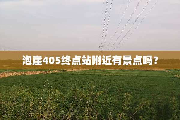 泡崖405终点站附近有景点吗？