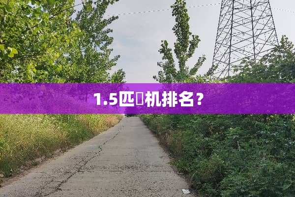 1.5匹掛机排名？