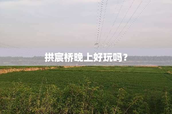 拱宸桥晚上好玩吗？