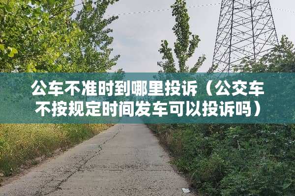 公车不准时到哪里投诉（公交车不按规定时间发车可以投诉吗）