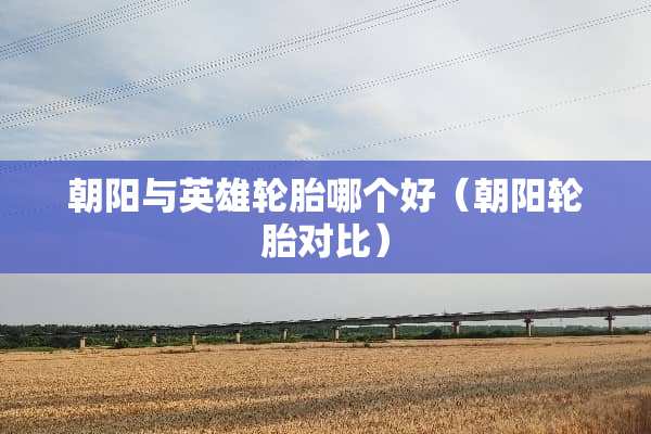朝阳与英雄轮胎哪个好（朝阳轮胎对比）