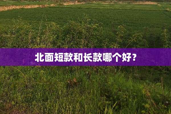北面短款和长款哪个好？