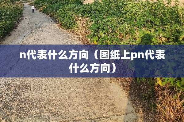 n代表什么方向（图纸上pn代表什么方向）