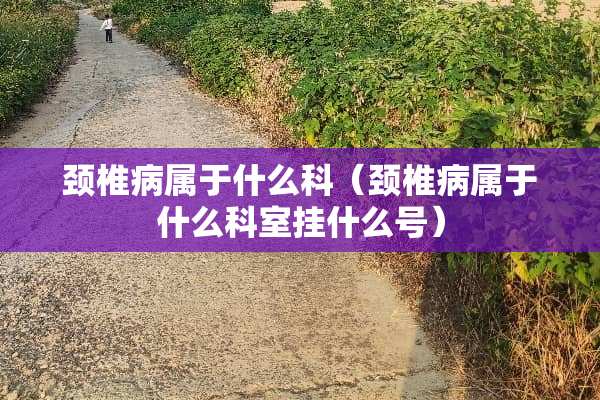 ***属于什么科（***属于什么科室挂什么号）