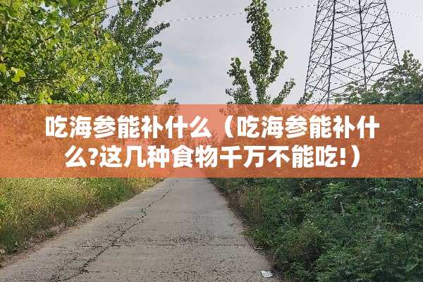 吃海参能补什么（吃海参能补什么?这几种食物千万不能吃!）