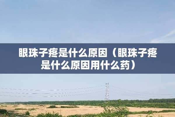 眼珠子疼是什么原因（眼珠子疼是什么原因用什么药）